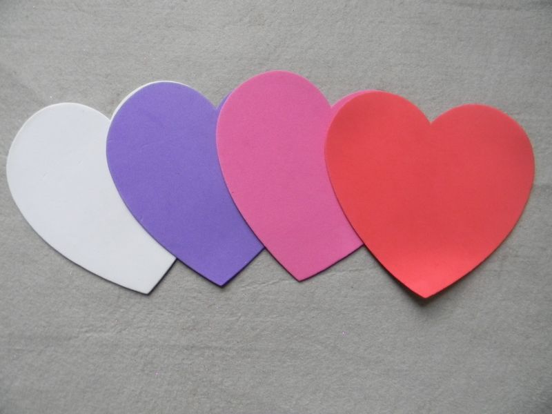 EVA foam heart shape